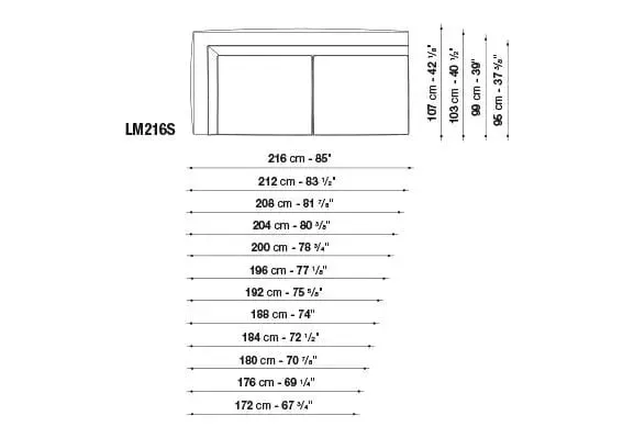 Lucrezia "To Size" - Sofa