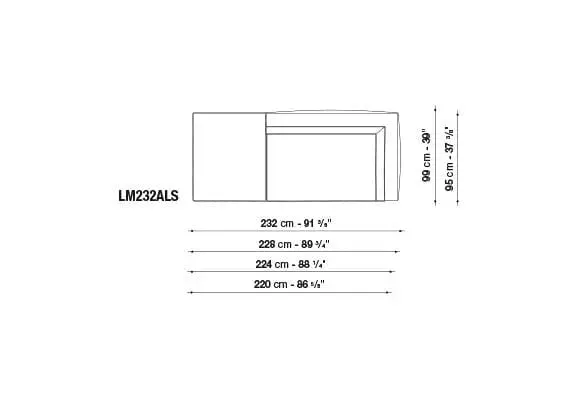 Lucrezia "To Size" - Sofa
