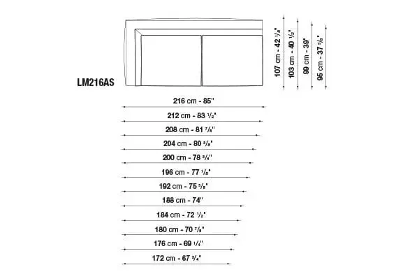 Lucrezia "To Size" - Sofa
