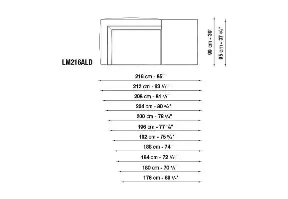 Lucrezia "To Size" - Sofa