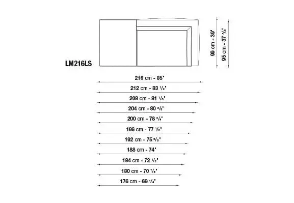 Lucrezia "To Size" - Sofa