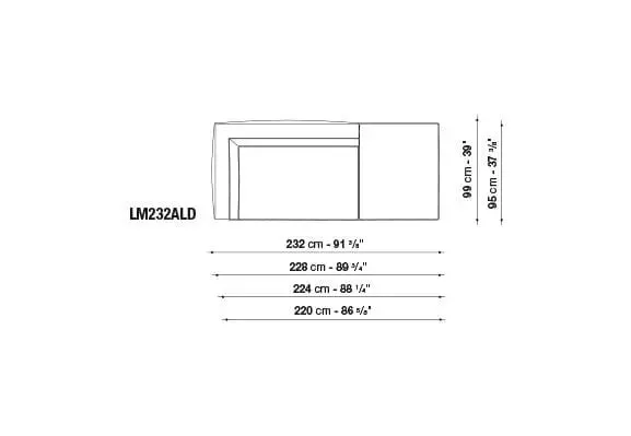 Lucrezia "To Size" - Sofa