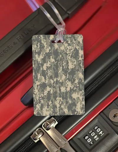 Luggage Pros Digital Camo Luggage Tag