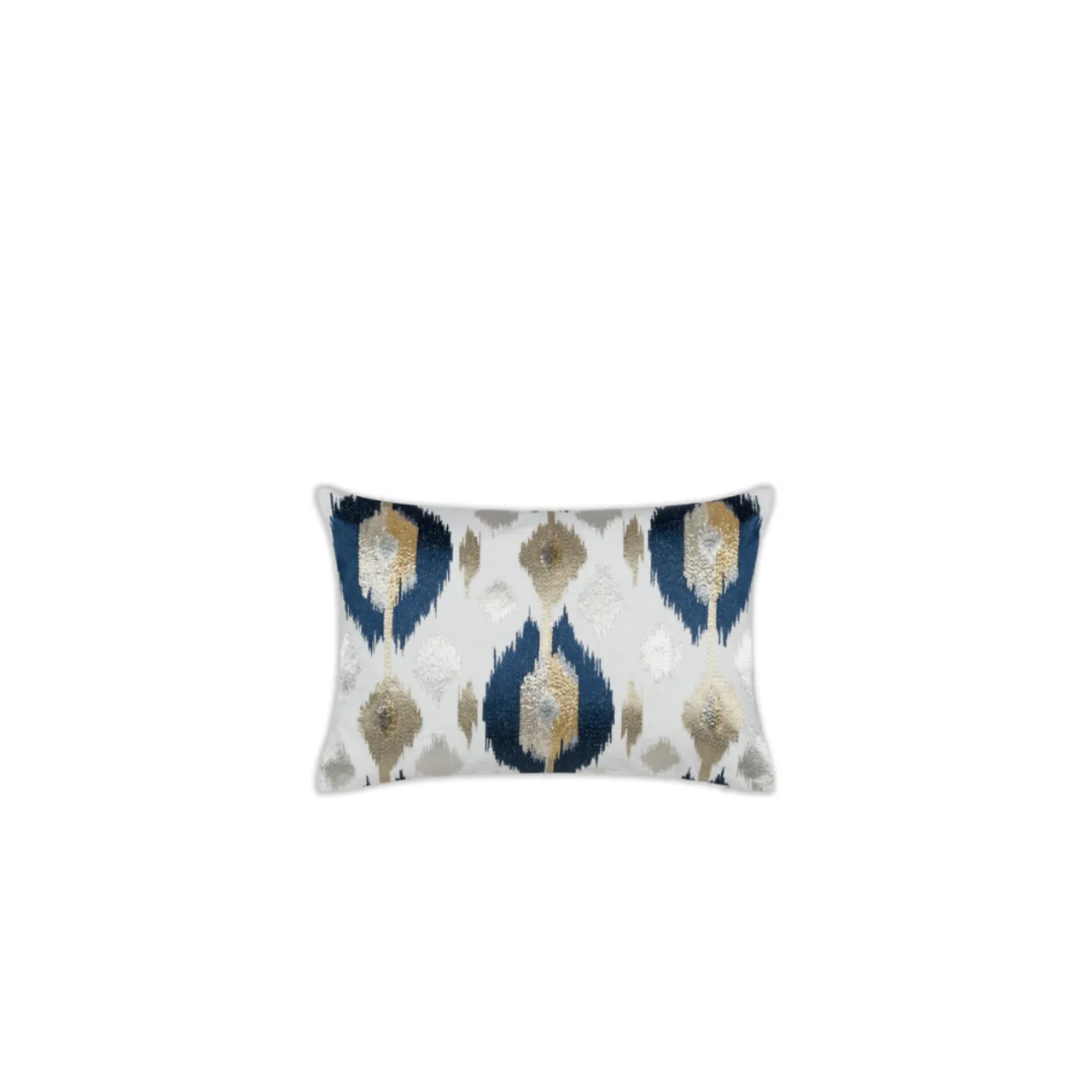 MAIA EMBROIDERED IKAT PILLOW