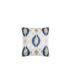 MAIA EMBROIDERED IKAT PILLOW