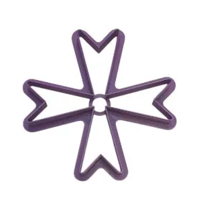 Maltese Cross Cookie Cutter 10cm