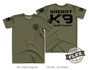 MCSO K-9 Unit Fundraising Collection Core Men's SS Flex Performance Tee - RHg7dH