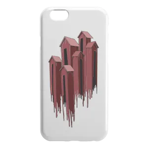 Melting Houses iPhone Case