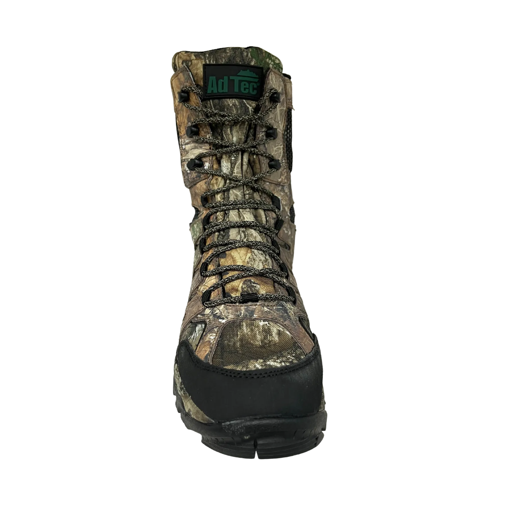 Men's 8" Waterproof Side Zipper Brown Hunting Boot - 1023