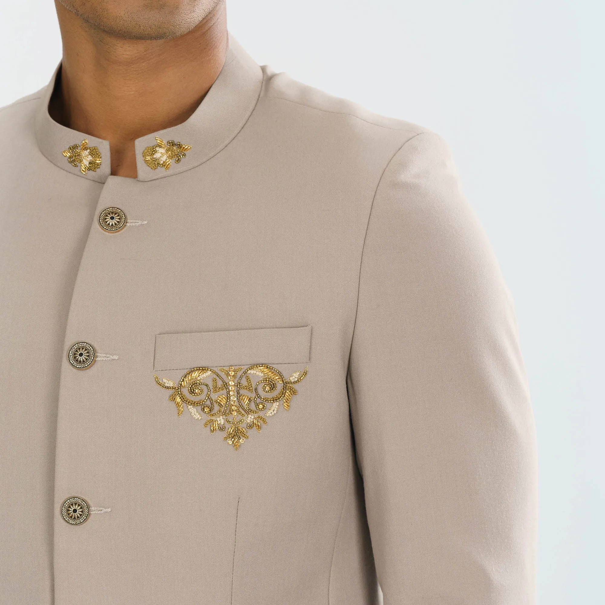 Mens Light Brown Prince Coat