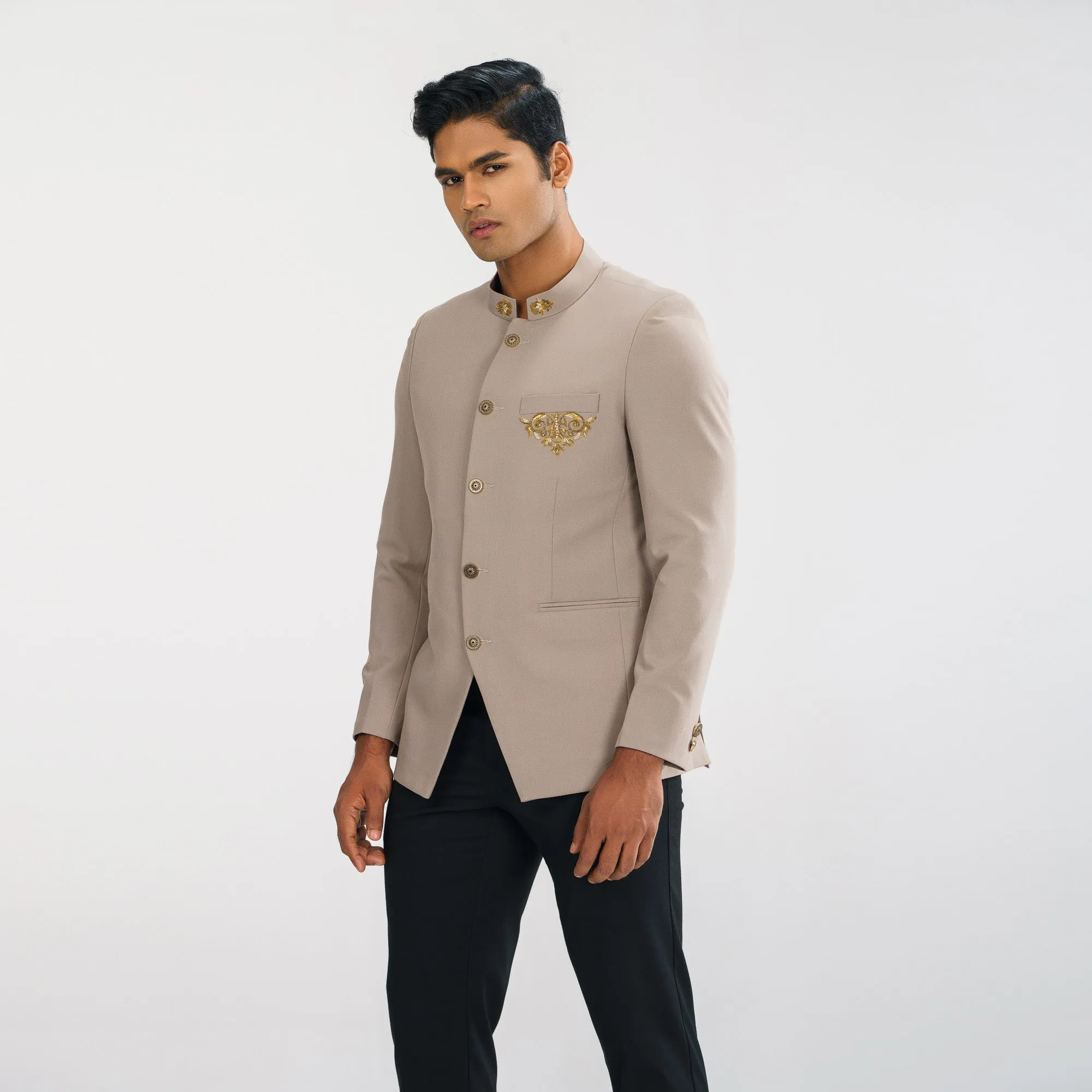 Mens Light Brown Prince Coat