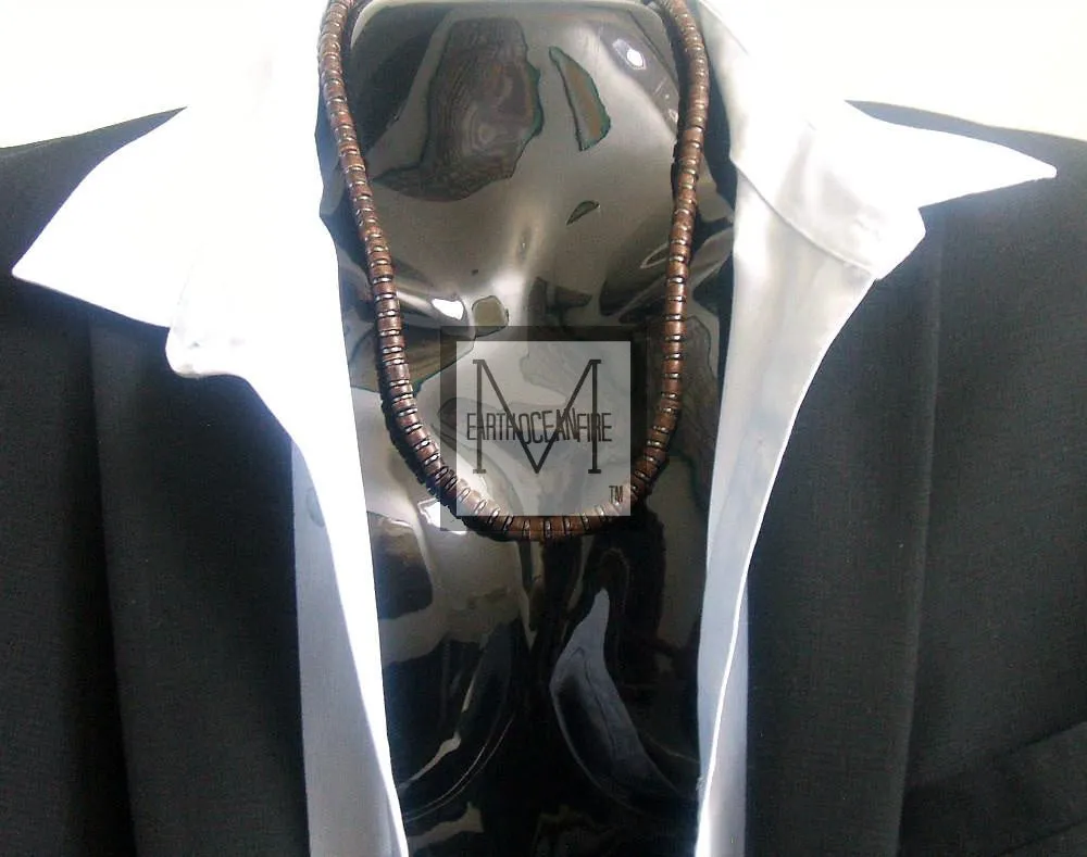 Men's Wall Street Rocker Necklace Bracelet Set⁹