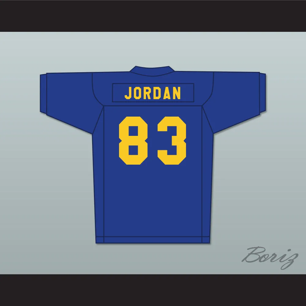 Michael Jordan 83 Laney High School Buccaneers Football Jersey