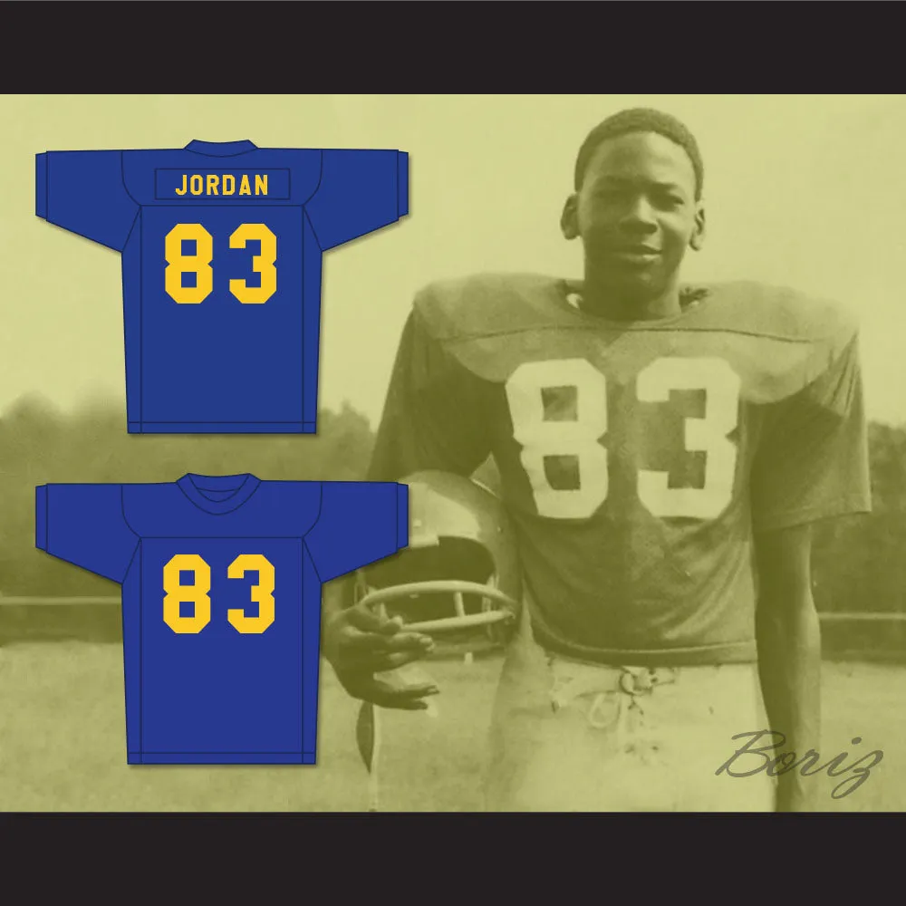Michael Jordan 83 Laney High School Buccaneers Football Jersey