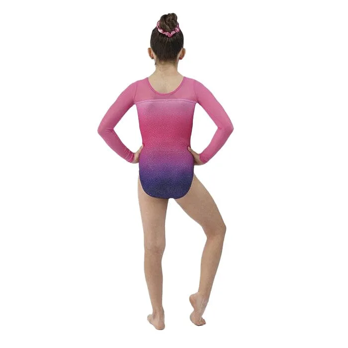 Mondor 17831 Long Sleeve Ombre Gymsuit - Child