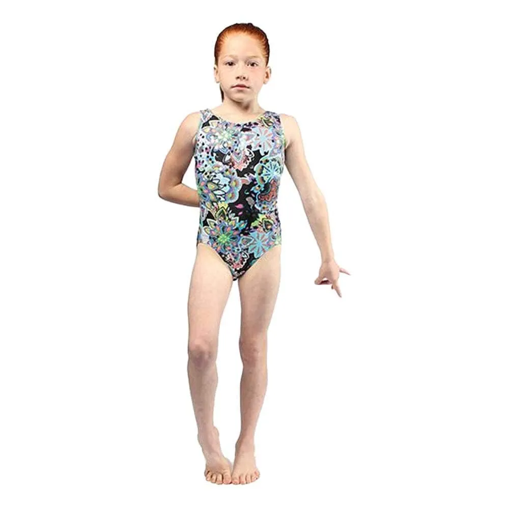 Mondor 7822 Printed Gymnastics Leotard - Girls
