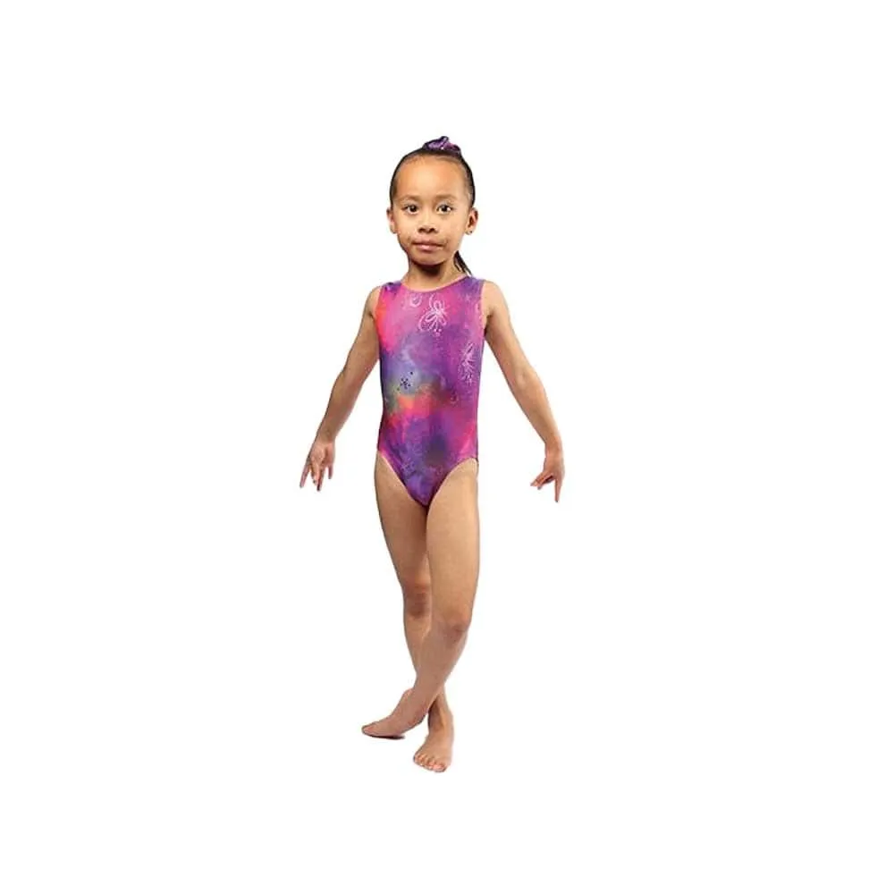 Mondor 7822 Printed Gymnastics Leotard - Girls