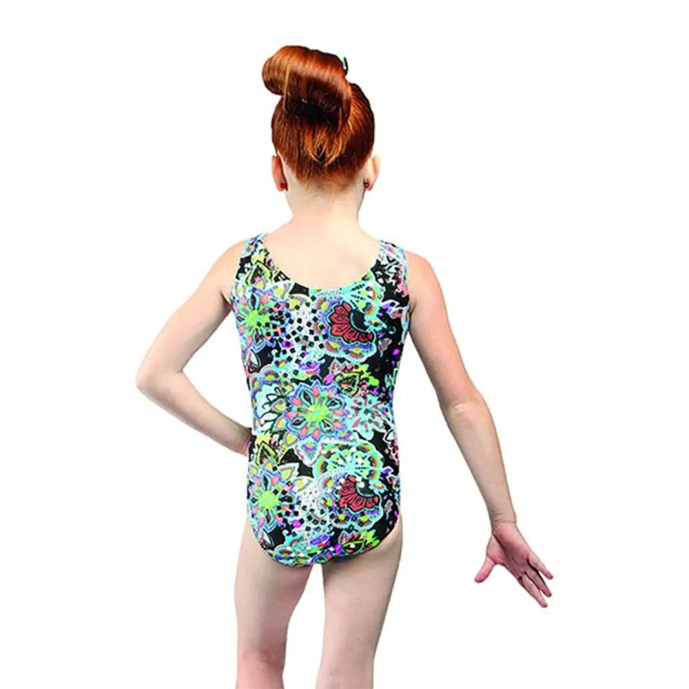 Mondor 7822 Printed Gymnastics Leotard - Women's