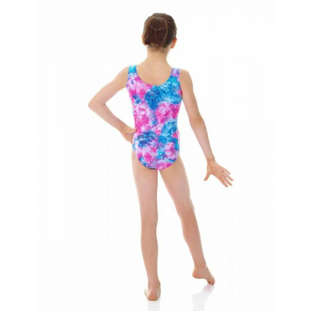 Mondor 7822 Printed Gymsuit Leotard - Girls