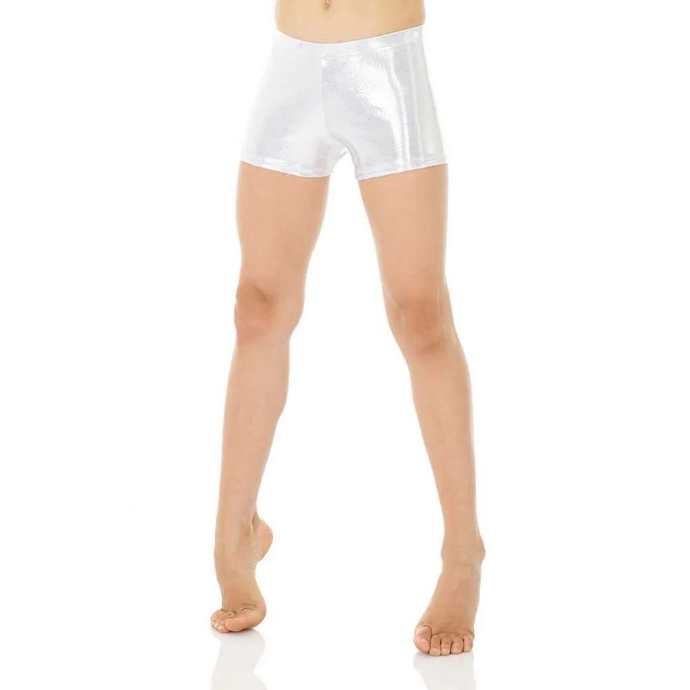 Mondor 7895 Metallic Gymnastic Shorts - ADULT