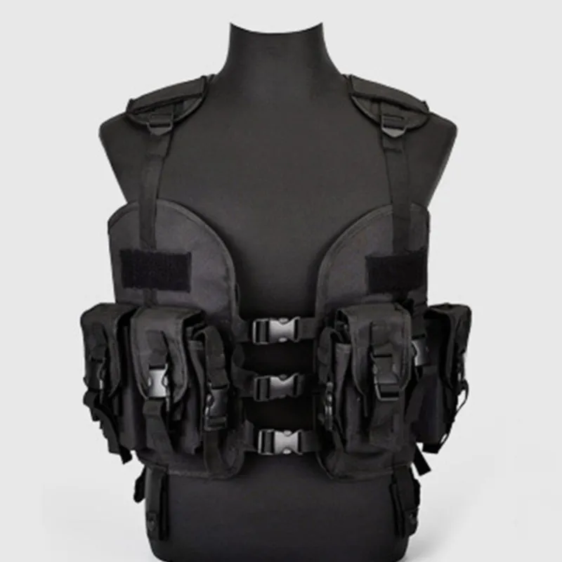 Multifunctional Seal Water Bag Outdoor CS Field Camouflage Vest
