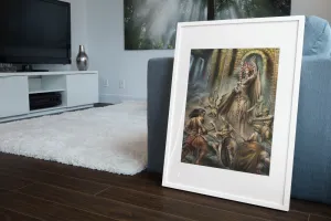 Mummy Bride Cover Gallery Canvas Art Print