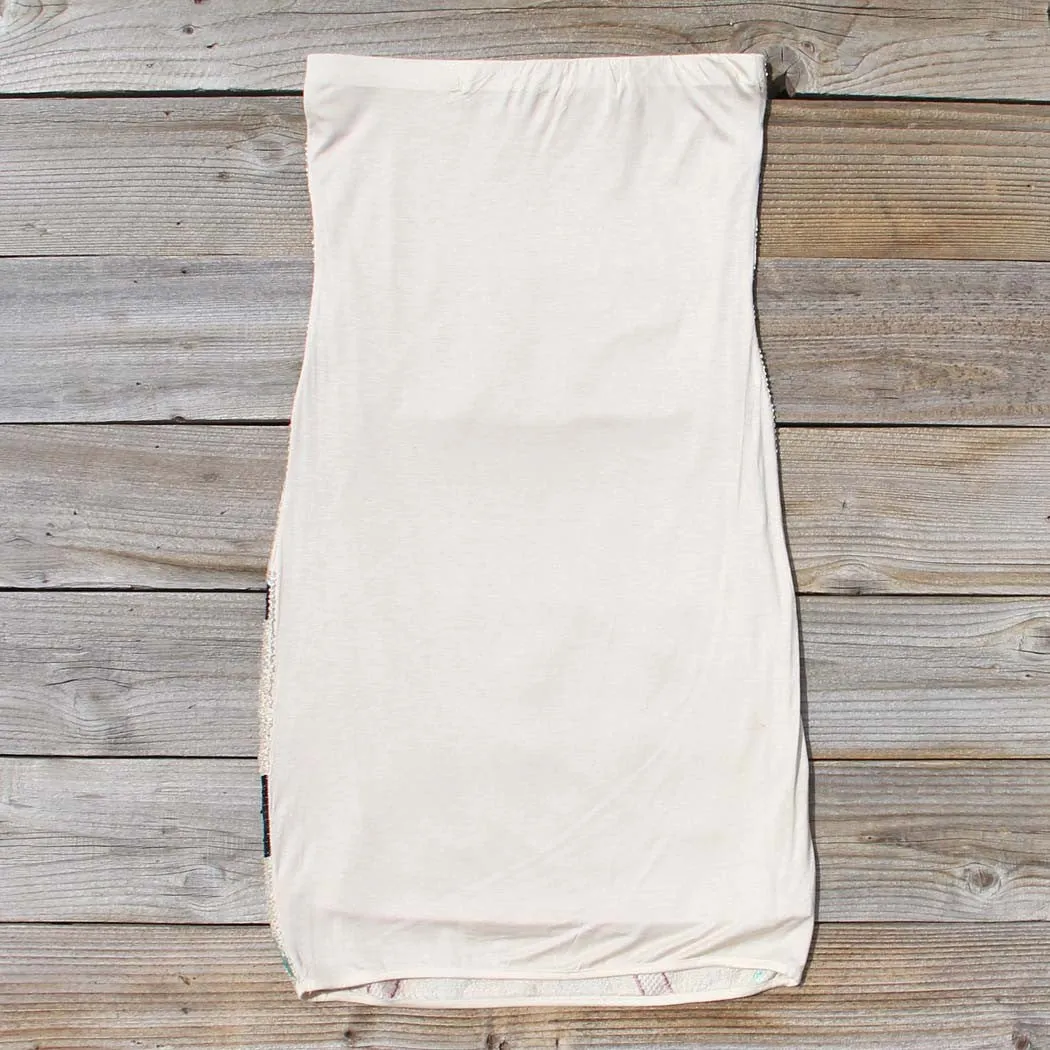 Native Clover Beaded Dress