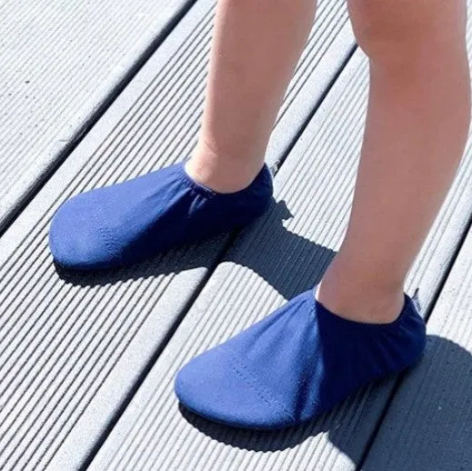 Navy Kids Slipfree Shoes