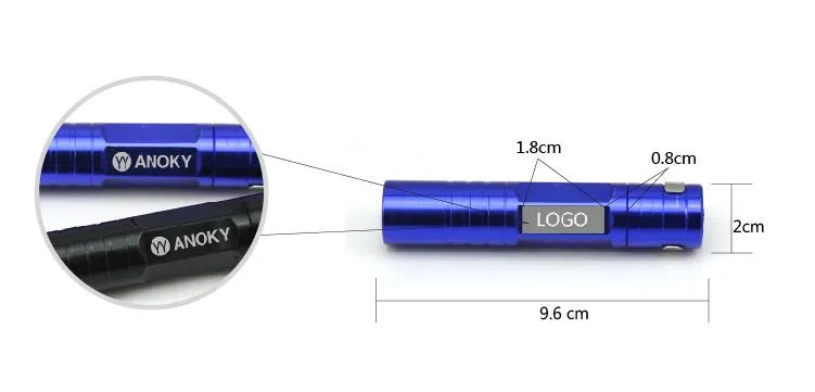 Non-Slip Aluminium Led Torch Light