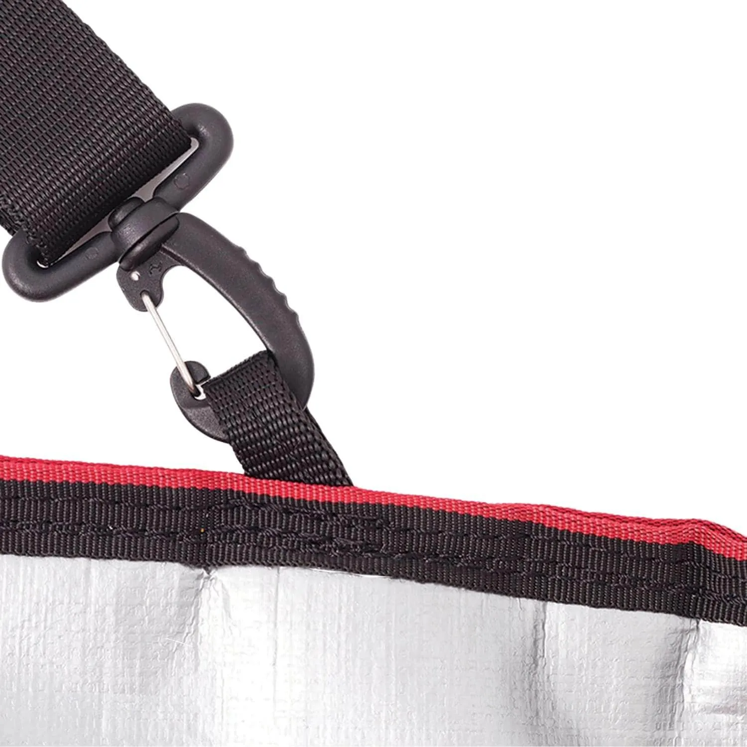 Ocean and Earth 6'0 Barry Basic Fish Board Cover - Silver/Red