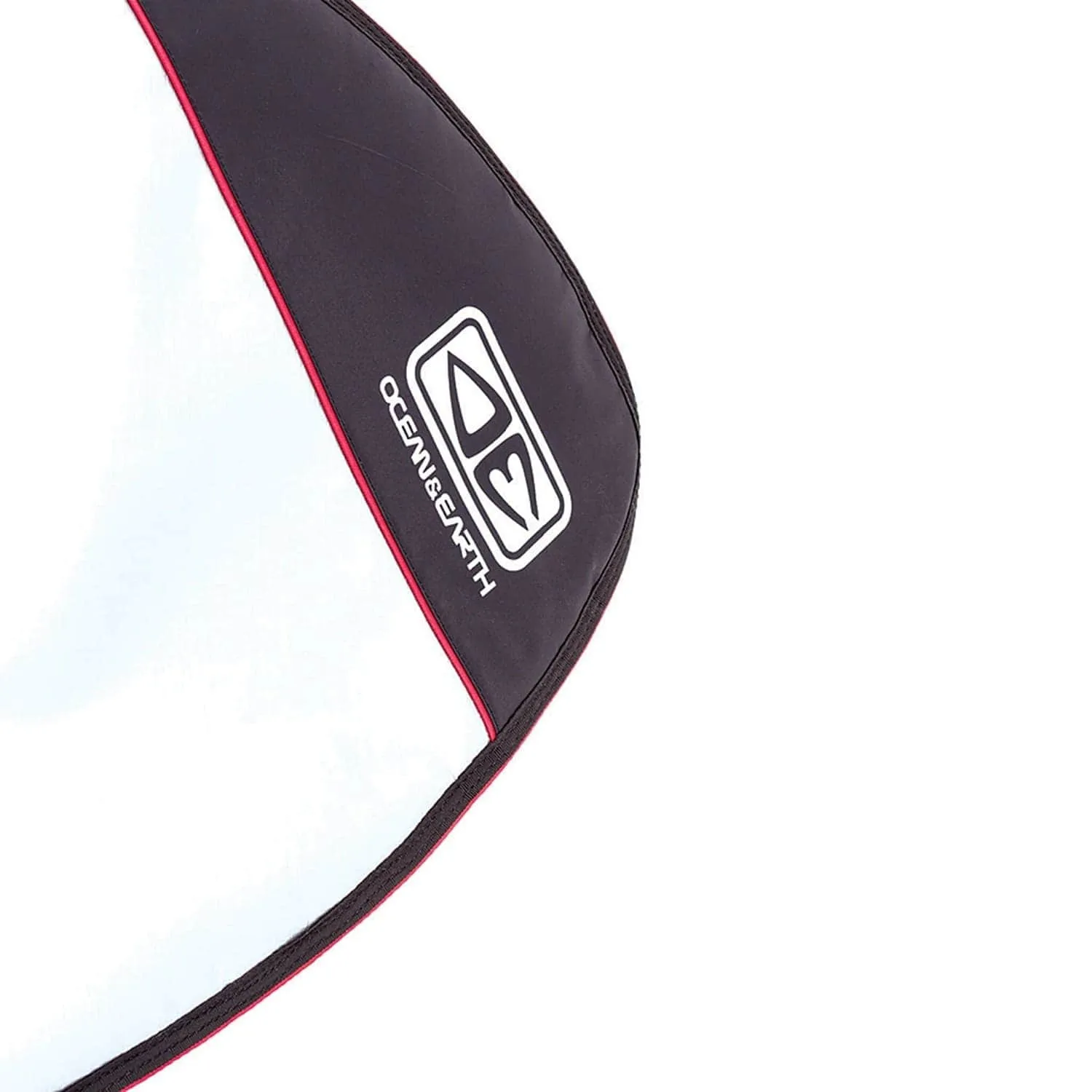 Ocean and Earth 6'0 Barry Basic Fish Board Cover - Silver/Red