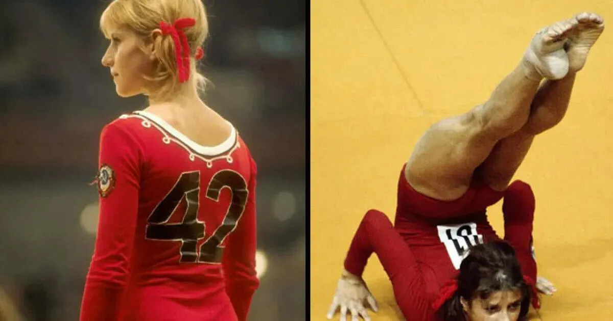 Olga Korbut Signed Red Danskin Leotard (JSA)