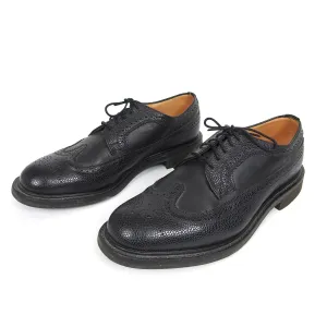 Oliver Spencer Black Brogue Size 11