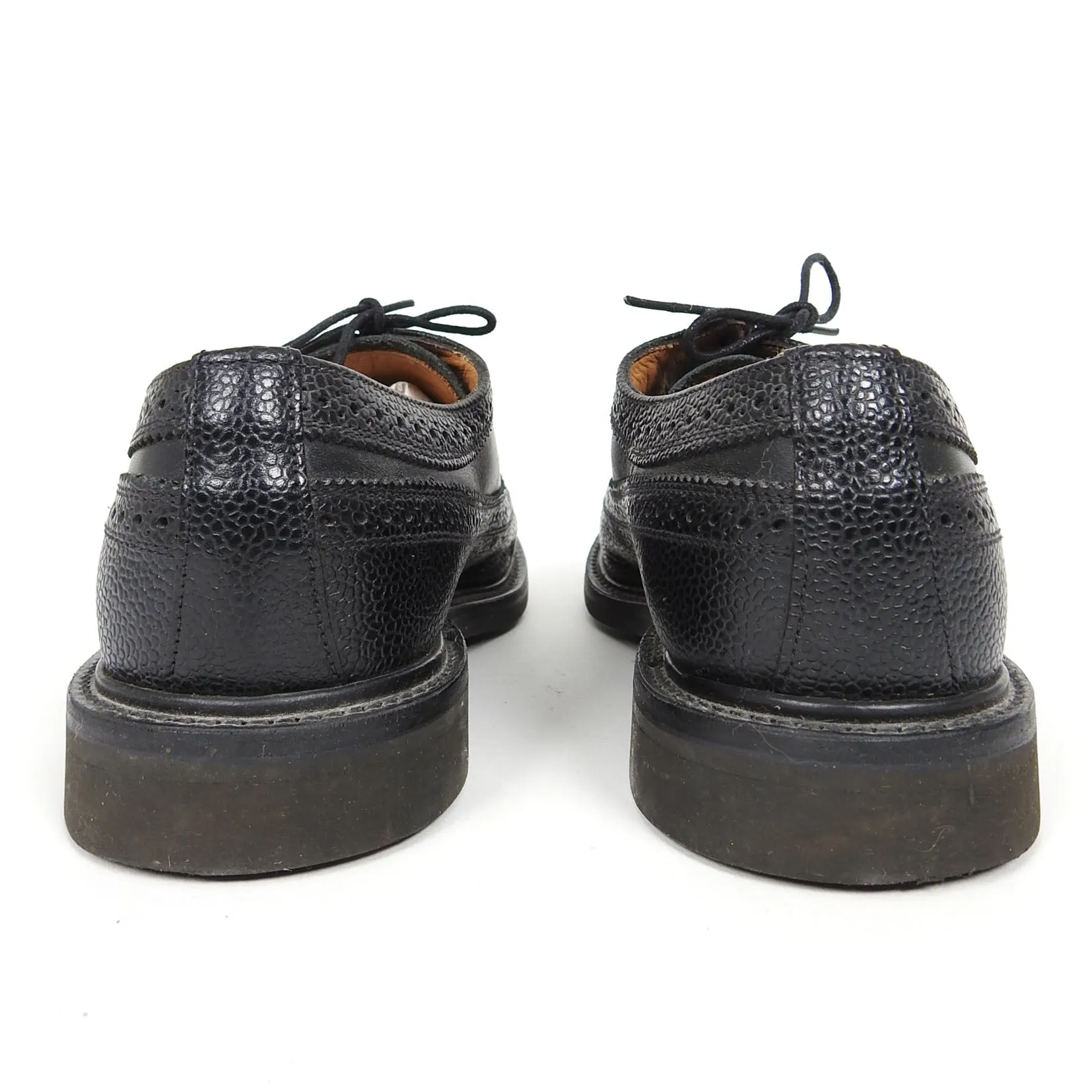 Oliver Spencer Black Brogue Size 11