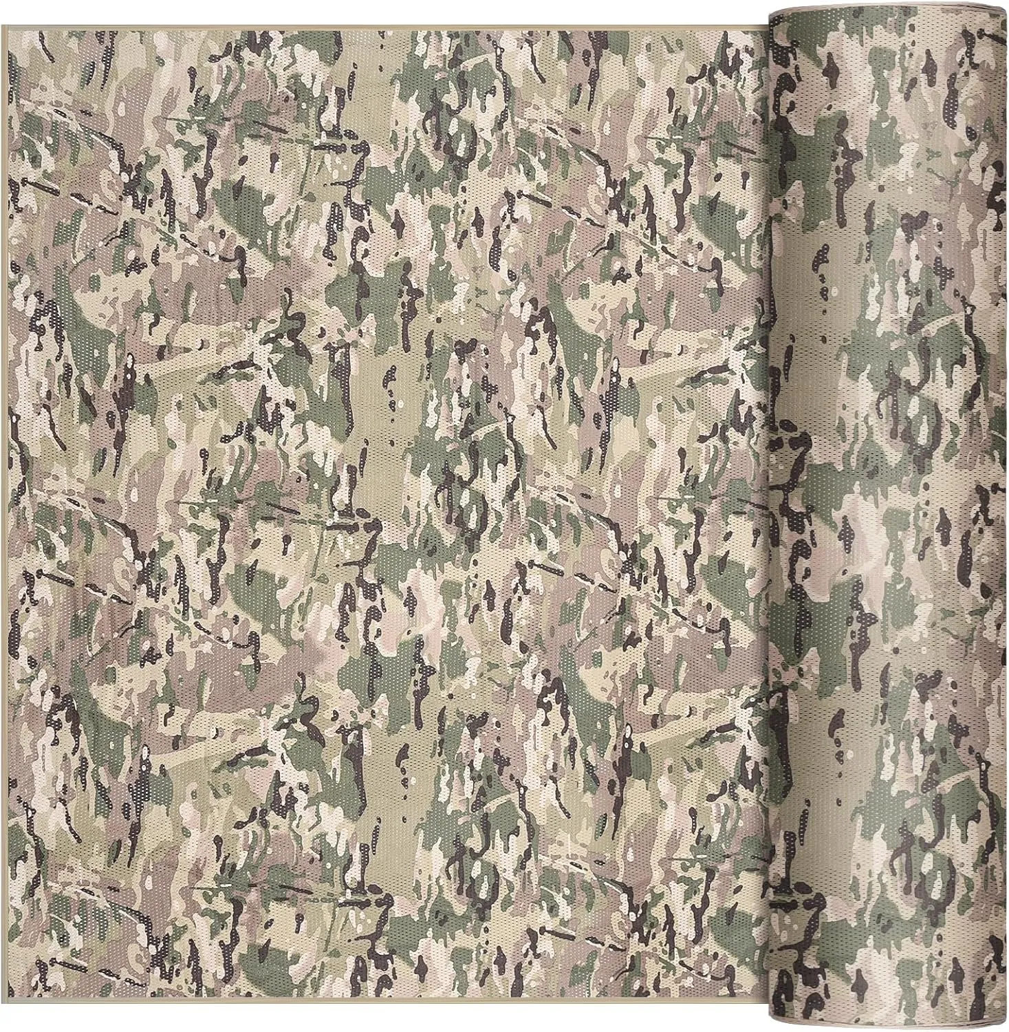 One Way See Through Camouflage Lightweight Mesh Camo Netting 5FTX6.5Ft New, Hunt