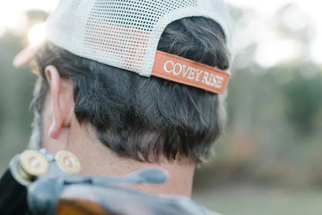 Orange Mesh Back Hat