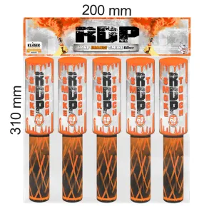 Orange Smoke Grenades 5 Pack