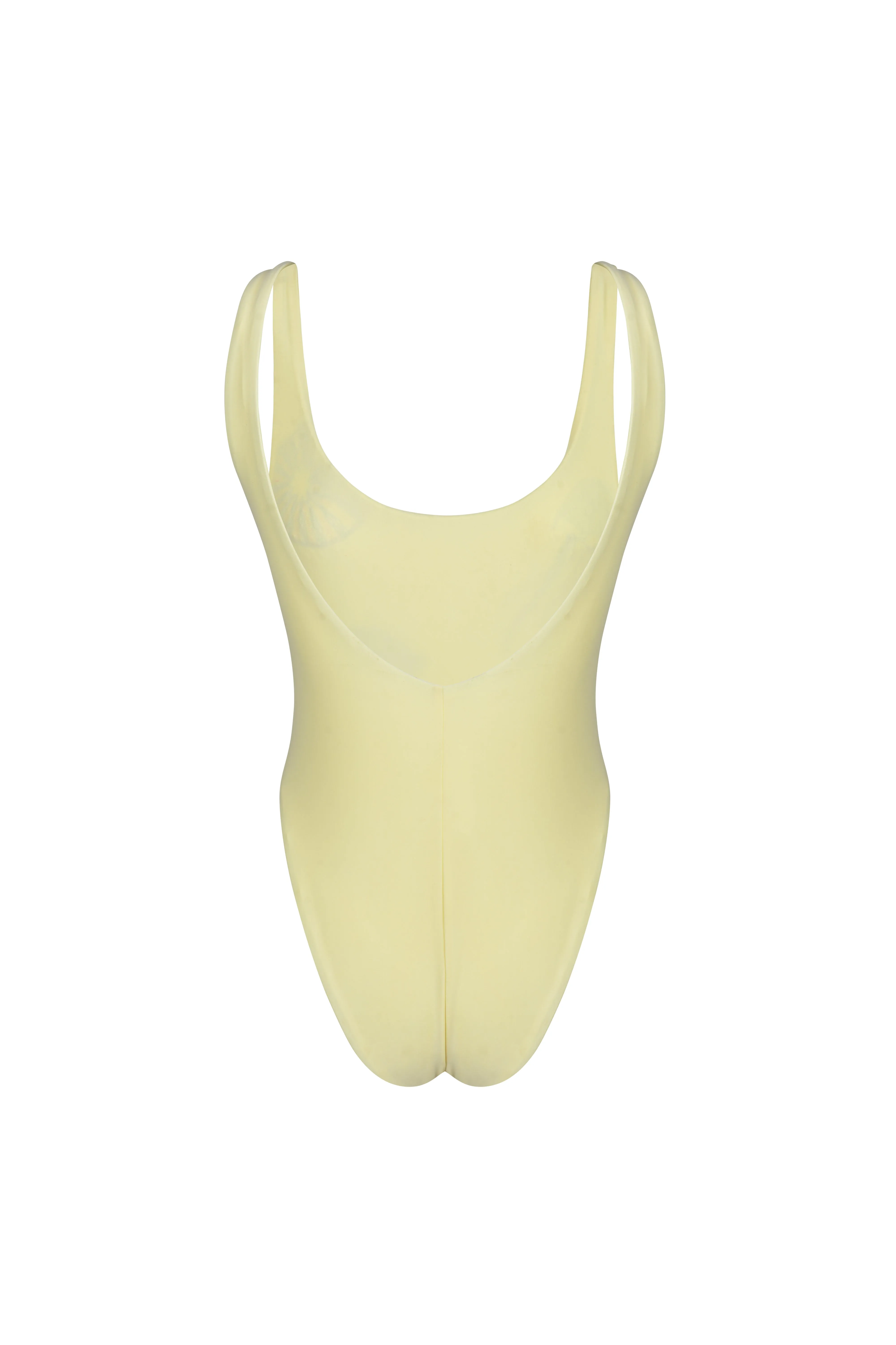 Orca Hand Beaded Yellow Swimsuit