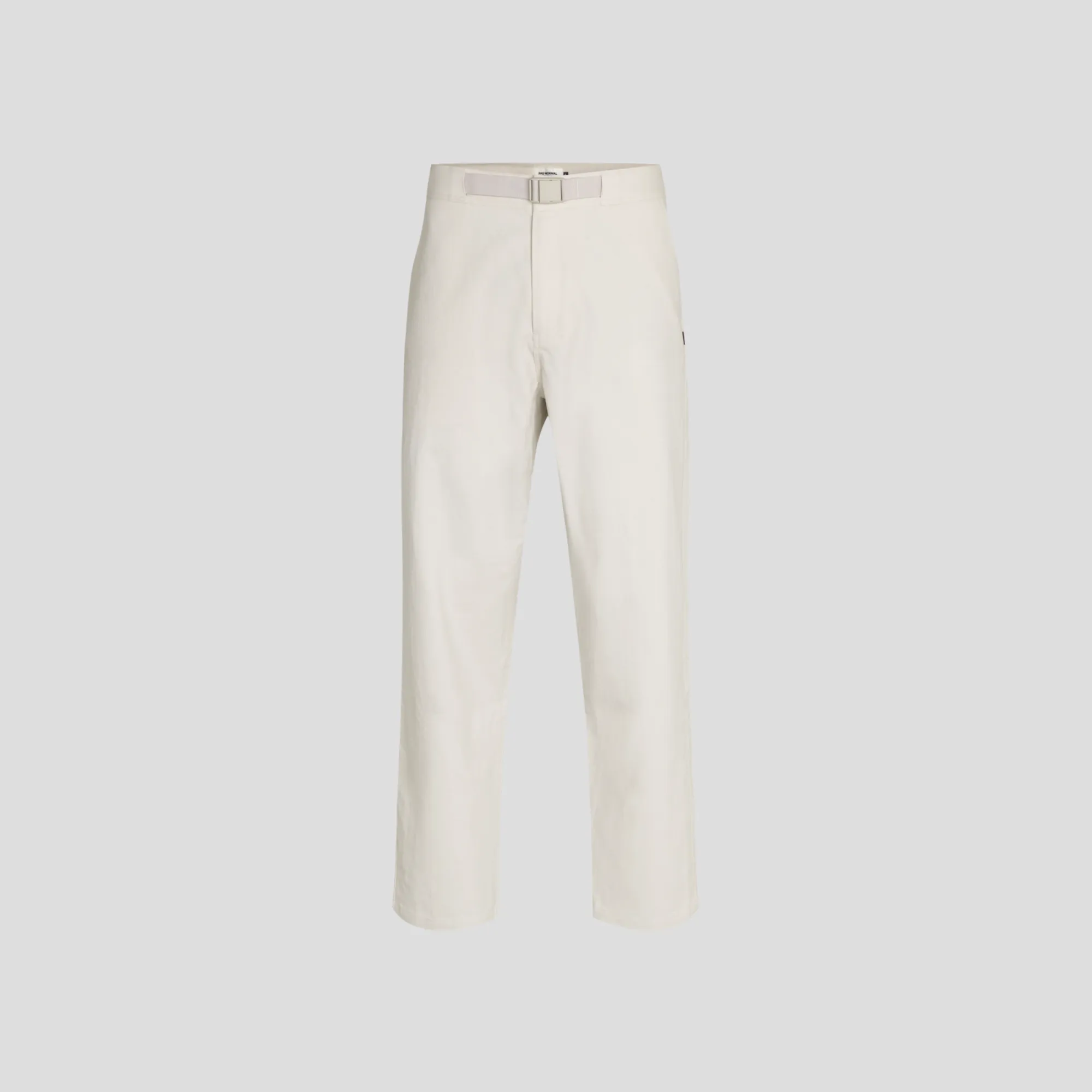 Pas Normal Studios Men's Off-Race Cotton Twill Pants - Limestone