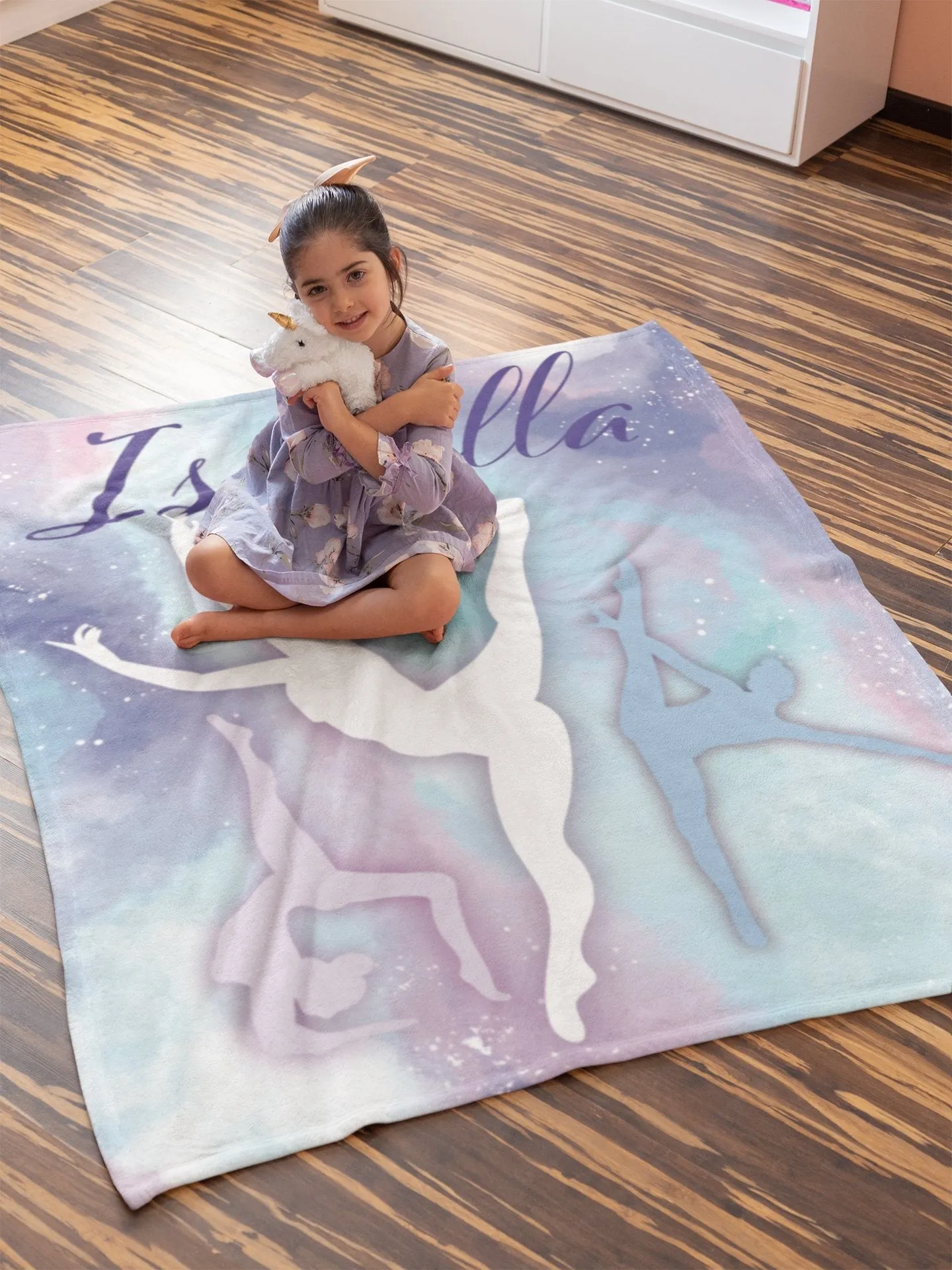 Personalized Gymnastics Blanket