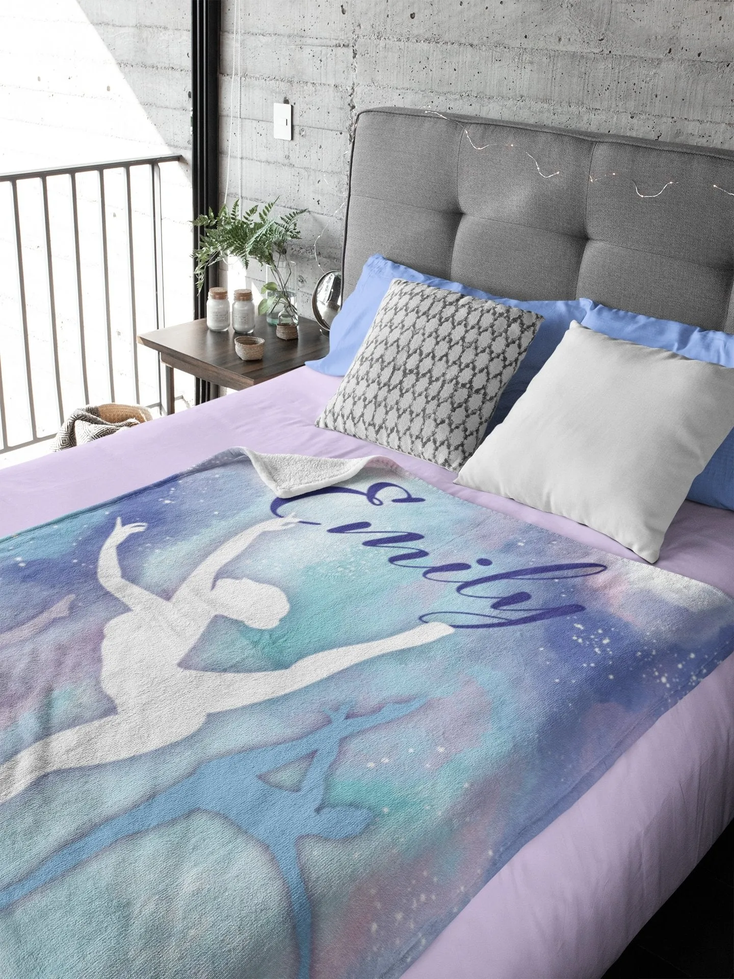Personalized Gymnastics Blanket