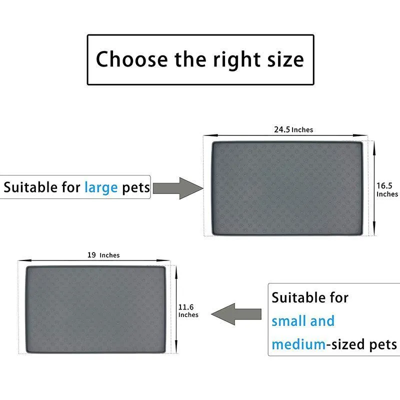 Pet Food Placemat | Non-Slip Silicone