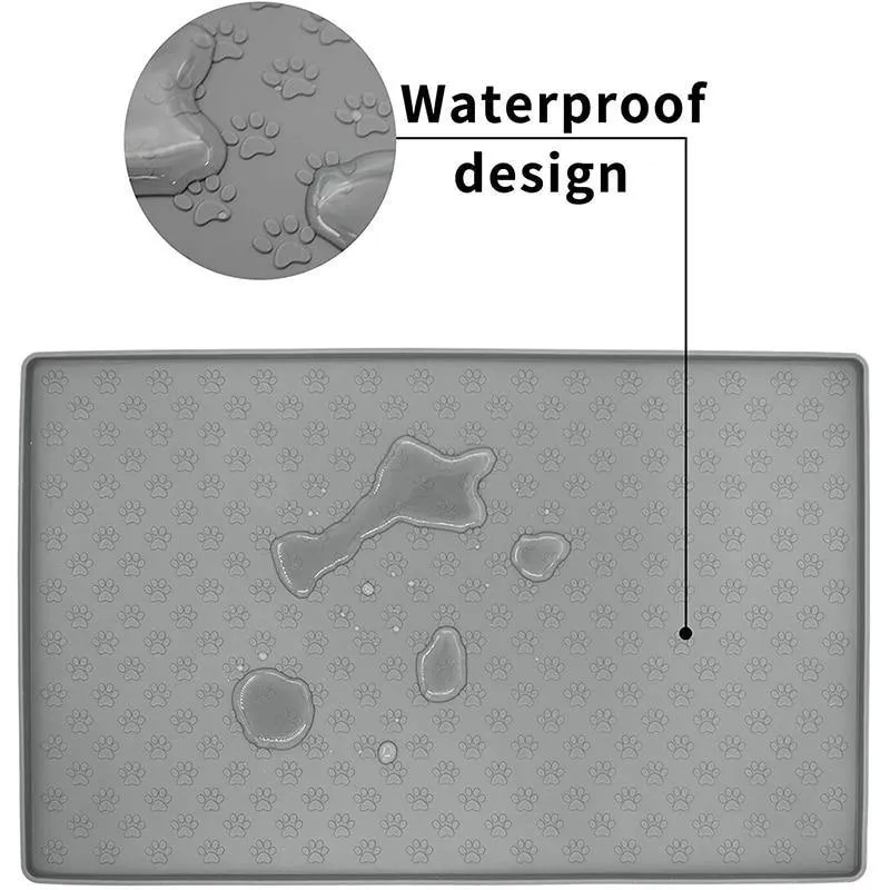 Pet Food Placemat | Non-Slip Silicone