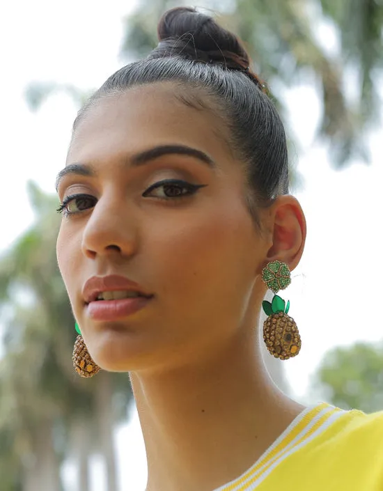 PINEAPPLE EARRINGS