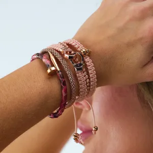 Pink / Pink Bracelet Combination