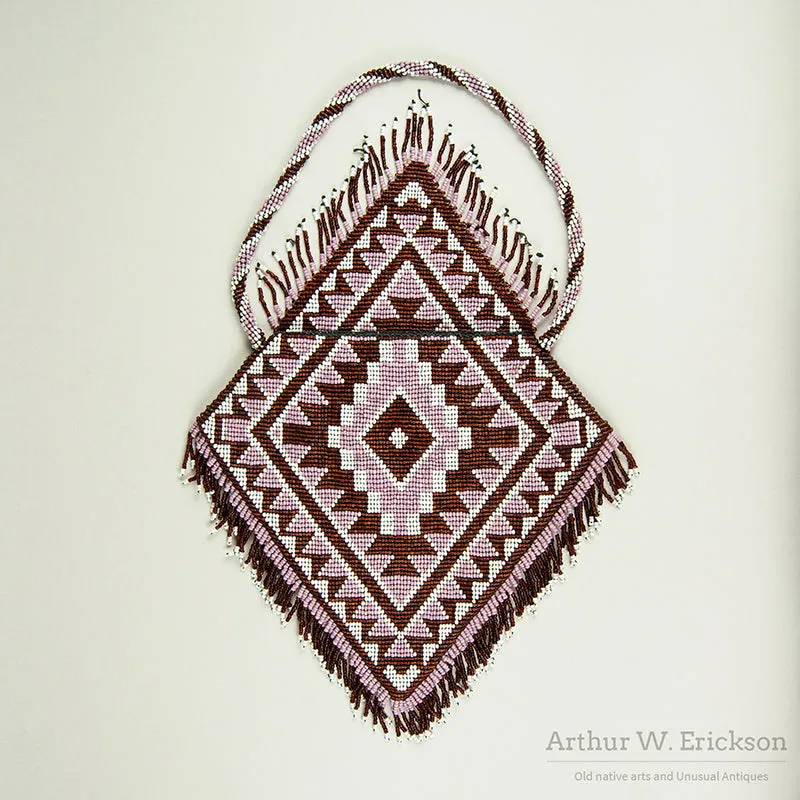 Pit River (Achumawi ) Beaded Bag