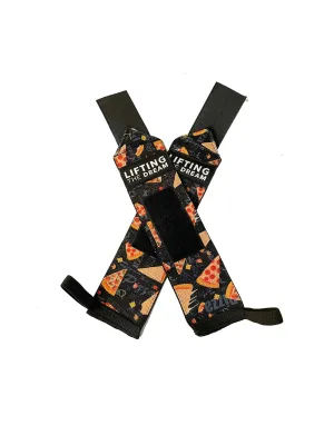 Pizza Your Heart Wrist Wraps