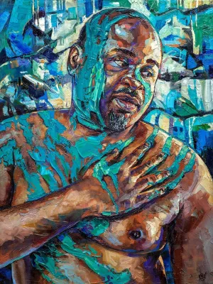 Quiet Courage painting
