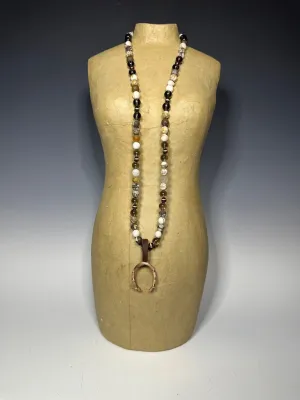 "LUCKY HORSE SHOE NECKLACE JK138