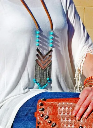 "Southwest Metal Necklace"
